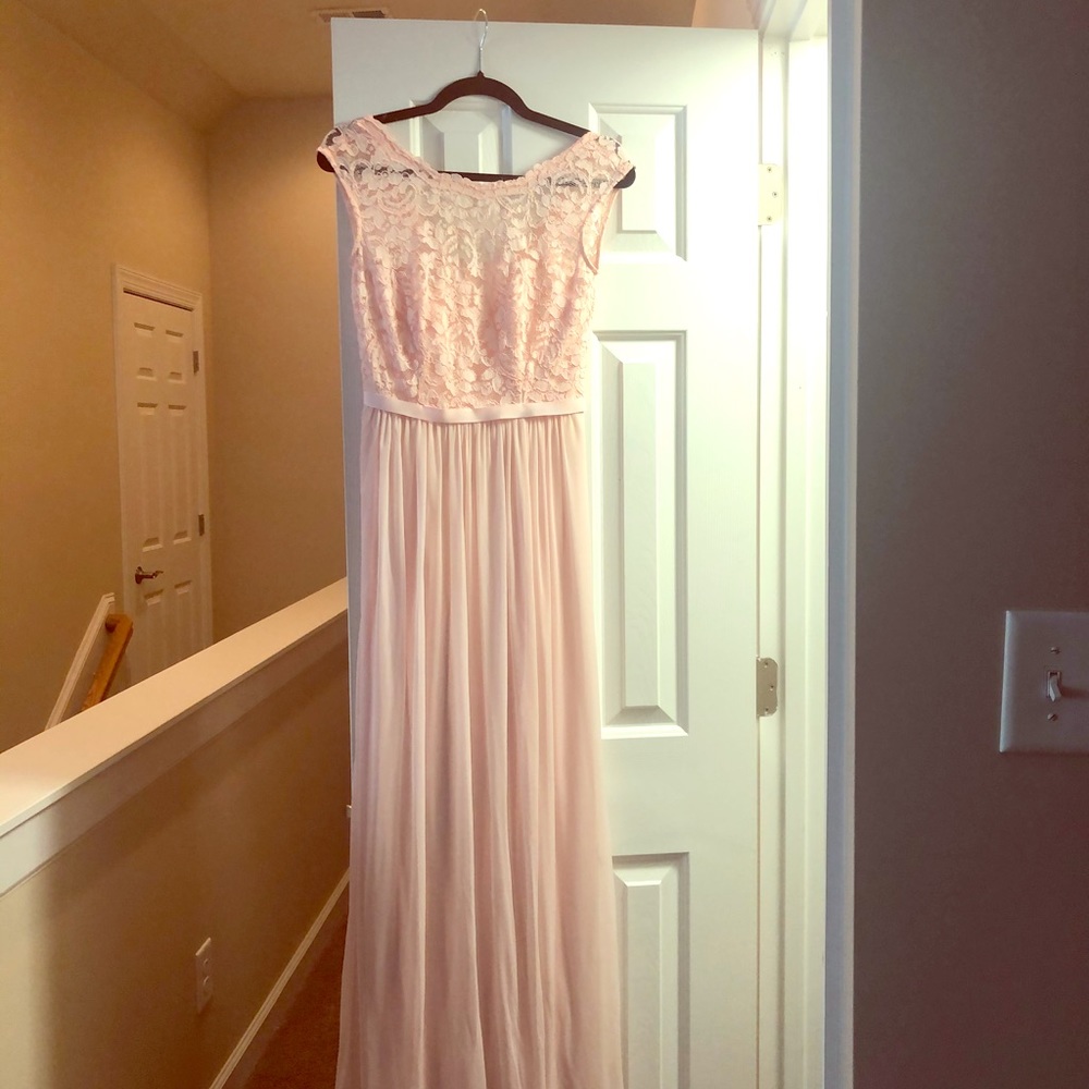 David’s Bridal bridesmaid dress